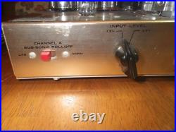 1960s vintage Tube amp H. H. Scott LK 150 Stereo Power Amplifier