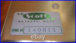 1960s vintage Tube amp H. H. Scott LK 150 Stereo Power Amplifier