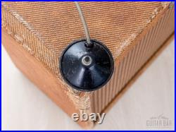 1961 Fender Vibrolux Tweed 5F11 Vintage Tube Guitar Amp with Jensen P10R & Ftsw