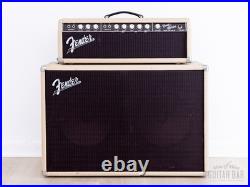 1962 Fender Bandmaster Vintage Pre-CBS Tube Amp Blonde with 2x12 Cab, Oxford 12L6