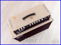 1962 Fender Bandmaster Vintage Pre-CBS Tube Amp Blonde with 2x12 Cab, Oxford 12L6