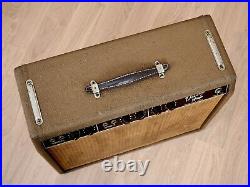 1962 Fender Deluxe Pre-CBS Brownface Vintage Tube Guitar Amp 1x12 with Oxford 12K5
