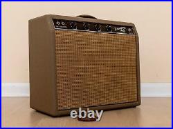 1962 Fender Princeton 6G2 Pre-CBS Brownface Vintage Tube Amp, Collector-Grade