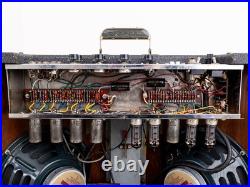 1962 Gibson GA-79RV Vintage Stereo Tube Amp 2x10 with Reverb, Footswitch