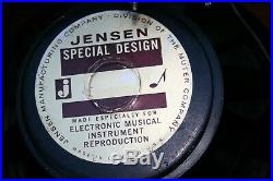 1962 Vintage Valco Supro 1606 or 1600 Jensen Speaker Tube Amplifier Amp Hendrix