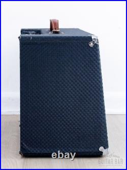 1963 Ampeg Jet J-12-A Vintage 1x12 Tube Amp Blue Checker, Fully Serviced 1963 Ampeg Jet J-12-A Vintage 1x12 Tube Amp Blue Checker, Fully Serviced