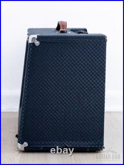 1963 Ampeg Jet J-12-A Vintage 1x12 Tube Amp Blue Checker, Fully Serviced