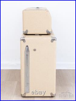 1963 Fender Bandmaster Vintage Pre-CBS Tube Amp Blonde with 2x12 Cab, Oxford 12L6