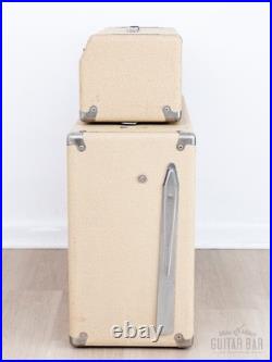 1963 Fender Bandmaster Vintage Pre-CBS Tube Amp Blonde with 2x12 Cab, Oxford 12L6