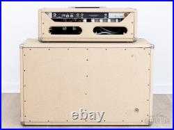 1963 Fender Bandmaster Vintage Pre-CBS Tube Amp Blonde with 2x12 Cab, Oxford 12L6