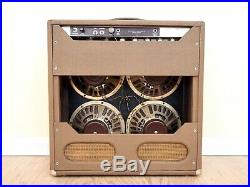 1963 Fender Concert Brownface Pre-CBS Vintage Tube Amp with Oxford 10K5, Near Mint