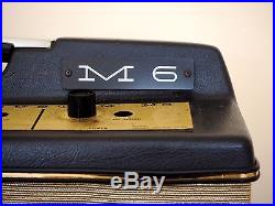 1963 Magnatone Custom M6 Vintage Tube Amp 1x12 with True Pitch Vibrato, Estey