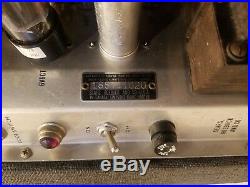 1963 Sears Silvertone 1482 1x12 Combo Tube Amplifier Amp Vintage Tremolo