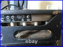 1964 Fender BandMaster Vintage Blackface Tube Guitar Amplifier Amp