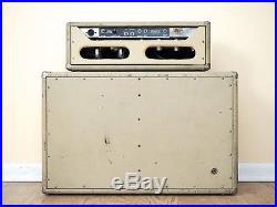 1964 Fender Bandmaster Pre-CBS Blackface Blonde Vintage Piggyback Tube Amp