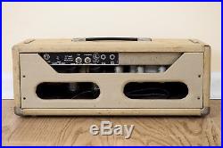 1964 Fender Bassman 6G6-B Blonde Brownface Vintage Pre-CBS Piggyback Tube Amp