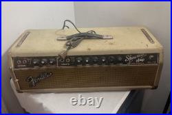 1964 Fender Blonde Showman Blackface Tube Amp Head Model AB 763 Vintage Works
