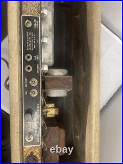 1964 Fender Blonde Showman Blackface Tube Amp Head Model AB 763 Vintage Works