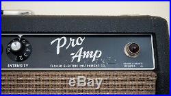 1964 Fender Pro Vintage Blackface Pre-CBS Tube Amp 1x15 with JBL D130F