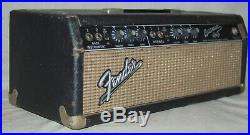 1964 Vintage Fender Blackface Bassman Tube Guitar Amp AA864