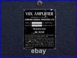 1964 Vox AC50/4 Mk III Vintage Tube Amp Head Gray Panel JMI UK, AC50