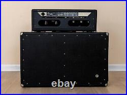 1965 Fender Bandmaster Vintage Blackface Piggyback Tube Amp 2x12 with Oxford 12L6
