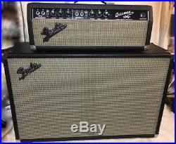 1965 Fender Bassman PiggyBack 50 Watt 2x12 Vintage Tube Amp EXCELLENT
