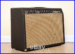 1965 Fender Deluxe Reverb Vintage Tube Amp Blackface FEIC AB763 with Oxford 12K5