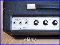 1965 Harmony H420 Vintage Valco, USA-Made Tube Amp Supro Thunderbolt Variant