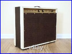 1965 Kay Bass Amp Model 720 Vintage Tube Amp, USA-Made with 15 Speaker, RCA 6L6GC