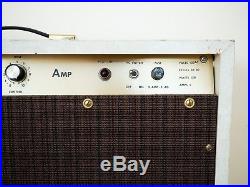 1965 Kay Bass Amp Model 720 Vintage Tube Amp, USA-Made with 15 Speaker, RCA 6L6GC