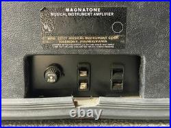 1965 Magnatone Estey M10 suitcase amp Vintage Tube Amplifier