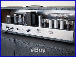 1965 Silvertone 1484 Vintage Danelectro Tube Amplifier 2x12 Jensen C12Q