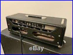 1965 Vintage Fender Showman Amp Tube Guitar Amplifier Head Guitar Or Bass