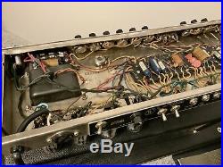 1965 Vintage Fender Showman Amp Tube Guitar Amplifier Head Guitar Or Bass