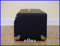 1966 Fender Bassman Blackface Piggyback Vintage Tube Amplifier Head AB165