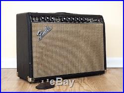 1966 Fender Deluxe Reverb Blackface Vintage Tube Amp 1x12 AB763 Circuit with ftsw