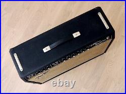 1966 Fender Vibrolux Reverb Blackface Vintage 2x10 Tube Amp AA864, Oxford 10s