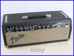1967 Fender Bassman Black Face Panel Vintage Tube Amp Head AB165 USA WORKING