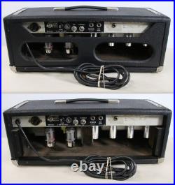 1967 Fender Bassman Black Face Panel Vintage Tube Amp Head AB165 USA WORKING