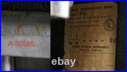 1967 Fender Bassman Black Face Panel Vintage Tube Amp Head AB165 USA WORKING