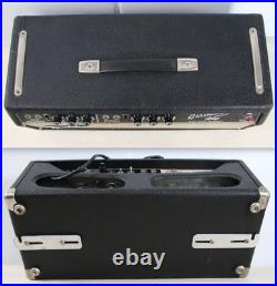 1967 Fender Bassman Black Face Panel Vintage Tube Amp Head AB165 USA WORKING