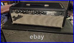 1967 Fender Bassman Black Face Vintage Tube Amplifier Head AB165 Serviced