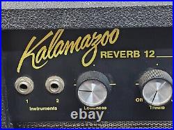 1967 Kalamazoo Reverb 12 Vintage 1x10 Tube Amp