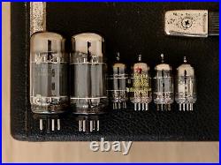 1968 Fender Bassman Vintage Tube Amp Head Silverface Drip Edge, Serviced