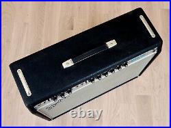 1968 Fender Vibrolux Reverb Drip Edge Vintage Tube Amp with Blackface Circuit