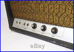 1968 Vintage Sunn 200S Guitar Bass Tube Amp Amplifier Head Dynaco GREAT SOUND