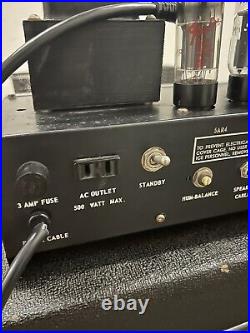 1969 Ampeg SB-12 Portaflex Amplifier Head Vintage Rare Works