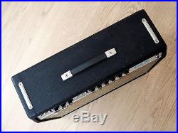 1969 Fender Vibrolux Reverb Drip Edge Vintage Tube Amp Blackface AA864 Circuit
