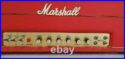 1970 Marshall JMP 1987 Lead 50-Watt Red Vintage Tube Amp Head Guitar Amplifier
